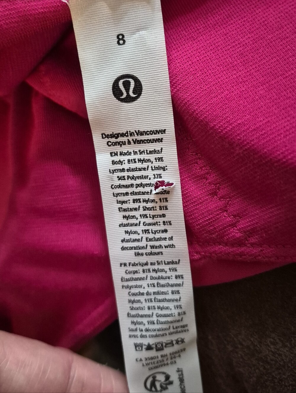 Lululemon 8 Align Dress Passionate Pink - Picture 12 of 13